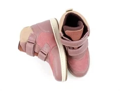 Bisgaard heather vintersneaker Matty med velcro og TEX